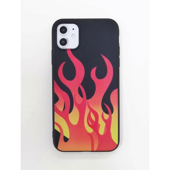 SHEIN Other - Flame Print iPhone 11 Pro Max Case 🔥